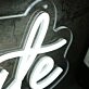 Let's Celebrate White Neon Sign