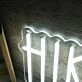 Hikaru White Custom Neon Sign