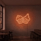 Neon Cupcakes Signs
