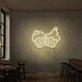 Neon Cupcakes Signs