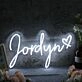 Jordyn Name Neon Sign