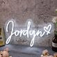 Jordyn Name Neon Sign