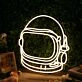Astronaut Helmet Custom Neon Sign
