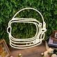 Astronaut Helmet Custom Neon Sign