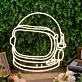 Astronaut Helmet Custom Neon Sign