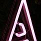 Kayla Purple Neon Sign