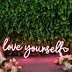 Love Yourself Red Neon Sign