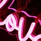 Love Yourself Red Neon Sign