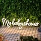 My Babyshower Neon Sign