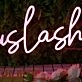 Lexus Lashes Purple Neon Sign