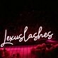Lexus Lashes Purple Neon Sign