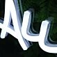 It Was All A Dream White Neon Sign