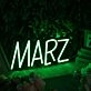 MARZ Green Neon Sign