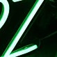 MARZ Green Neon Sign