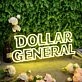 Dollar General Yellow Neon Sign