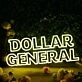 Dollar General Yellow Neon Sign