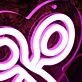 Speak Up Purple Neon Sign