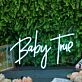 Baby True Blue Neon Sign
