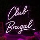 Club Brugal Purple Neon Sign