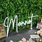 Monnot White Neon Sign