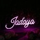 Jadaya Purple Neon Sign