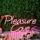 Pleasure Cove Red Neon Sign