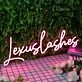 Lexus Lashes Red Neon Sign
