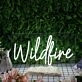 Wildfire White Neon Sign