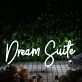 Dream Suite White Neon Sign
