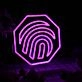 Fingerprint Purple Custom Neon Sign