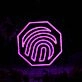 Fingerprint Purple Custom Neon Sign