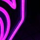 Fingerprint Purple Custom Neon Sign