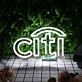 Citi White Custom Neon Sign