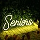 Seniors Yellow Neon Sign