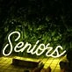 Seniors Yellow Neon Sign