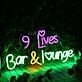 9 Lives Bar And Lounge Custom Neon Sign