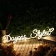 Dayoos Styles Yellow Neon Sign