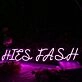 Hies Fash Purple Neon Sign