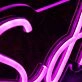 Hies Fash Purple Neon Sign