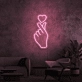 Love Hand Neon Sign