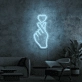 Love Hand Neon Sign