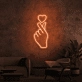 Love Hand Neon Sign