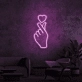 Love Hand Neon Sign