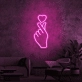 Love Hand Neon Sign