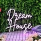 Dream House Purple Neon Sign