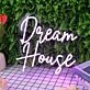 Dream House Purple Neon Sign