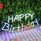 Happy Birthday Custom Neon Sign