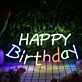Happy Birthday Custom Neon Sign