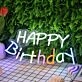 Happy Birthday Custom Neon Sign