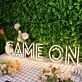 Game On Yellow Neon Sign